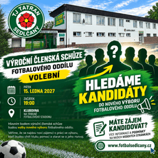 Výroční členská schůze fotbalového oddílu